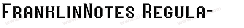 FranklinNotes Regula字体转换